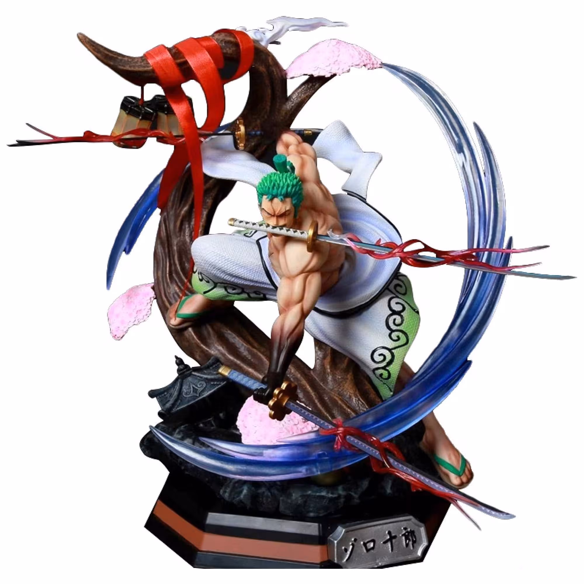 فیگور مدل رورونوا زورو Roronoa Zoro طرح وان پیس One Piece (ال ای دی دار)