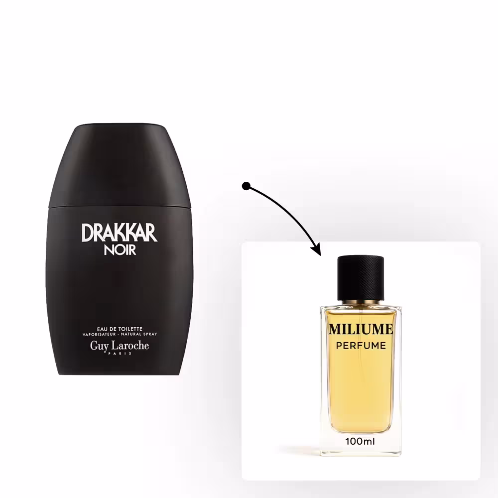 اسانس عطر Guy Laroche Drakkar Noir برند RenneTouch - کد 1524 - گای لاروش دراکار نویر 100ML - میلیوم پرفیوم