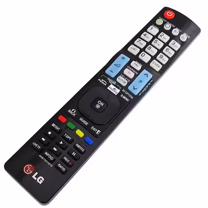 کنترل تلویزیون LG بلند LG 3D 502   باتری رایگان