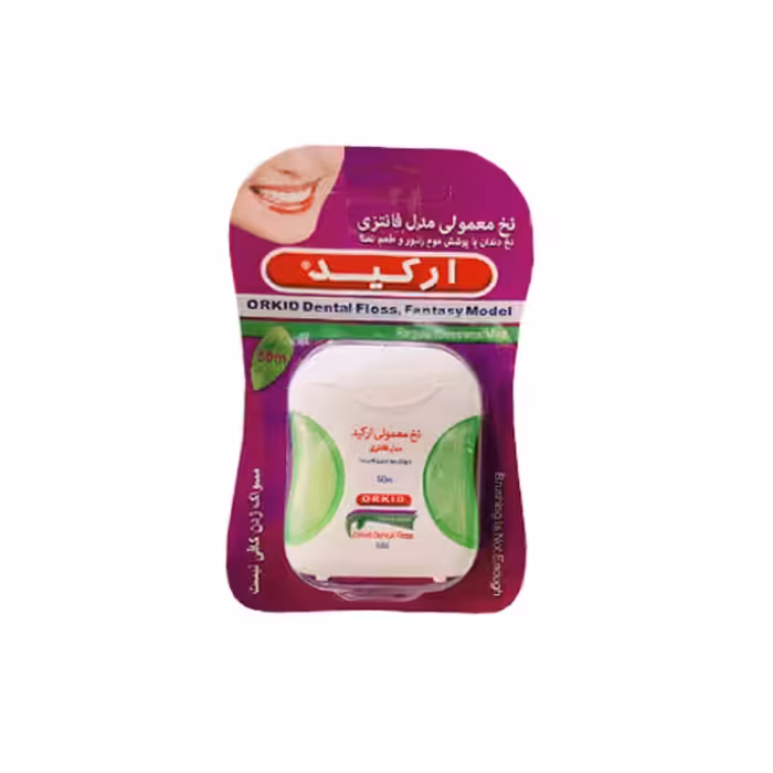 نخ دندان معمولی ارکید مدل فانتزی