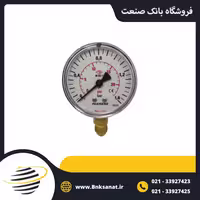 گیج فشار پکنز ( PAKKENS ) ترکیه خشک عمودی صفحه 6 سانتی متر