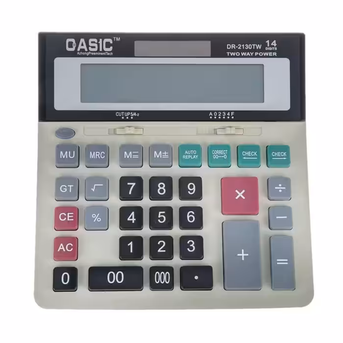 ماشین حساب کاسیک مدل DR-2130TW