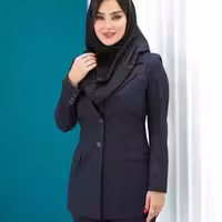 مانتو اداری زنانه پرشیا مدل ست مانتو شلوار اداری رسمی زنانه شیک دانشجویی 91516