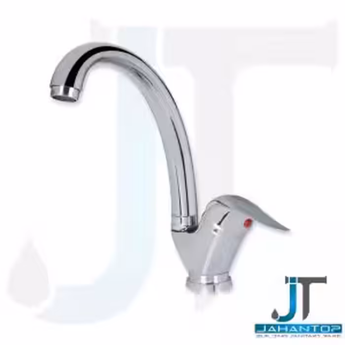 شیر اهرمی ظرفشویی کروم کارتریج 40 استاندارد جلگه