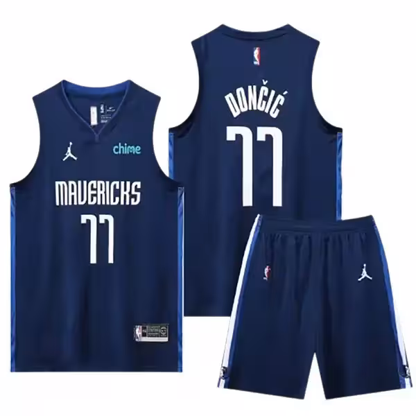 پیراهن شورت بسکتبالی دالاس موریکس سرمه ای شماره 11