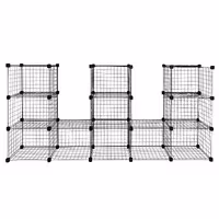 ست قفسه مشبک مدل ضربانی سه طبقه سایز 48x32(ارسال پس کرایه و به عهده مشتری)