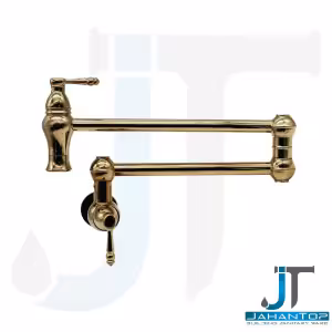 شیر قابلمه پرکن (روگازی) طلایی مدل کیان آریانا