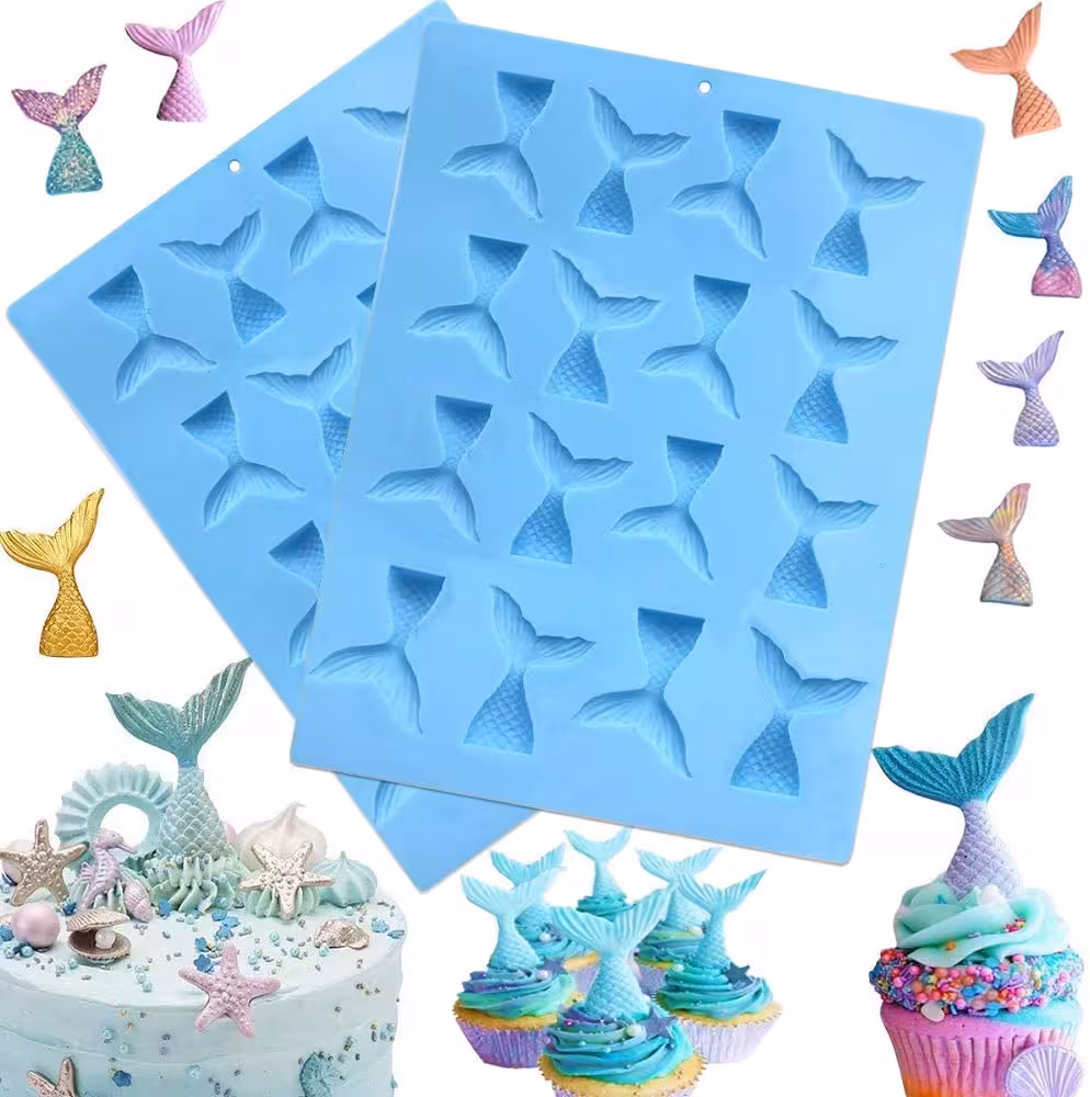 قالب سیلیکونی دم ماهی