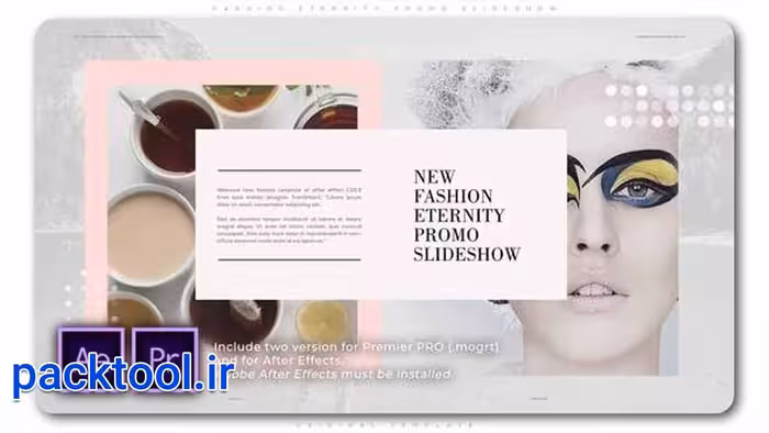 دانلود پروژه پریمیر اسلایدشو تبلیغاتی مد و فشن Fashion Promo Slideshow - پک تول