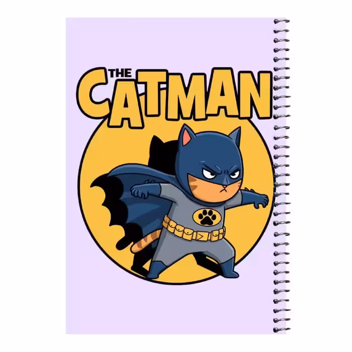 دفتر مشق 80 برگ اس جی مدل بتمن