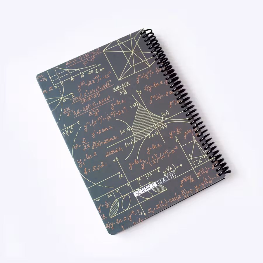 دفتر خط دار MATH طوسی دات نوت (dotnote)