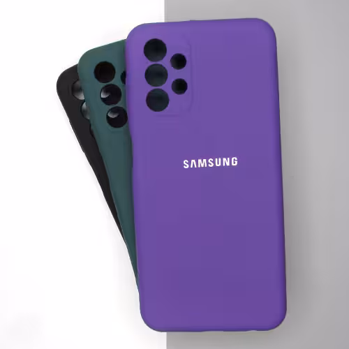 قاب سامسونگ A13 سیلیکونی محافظ لنز دار