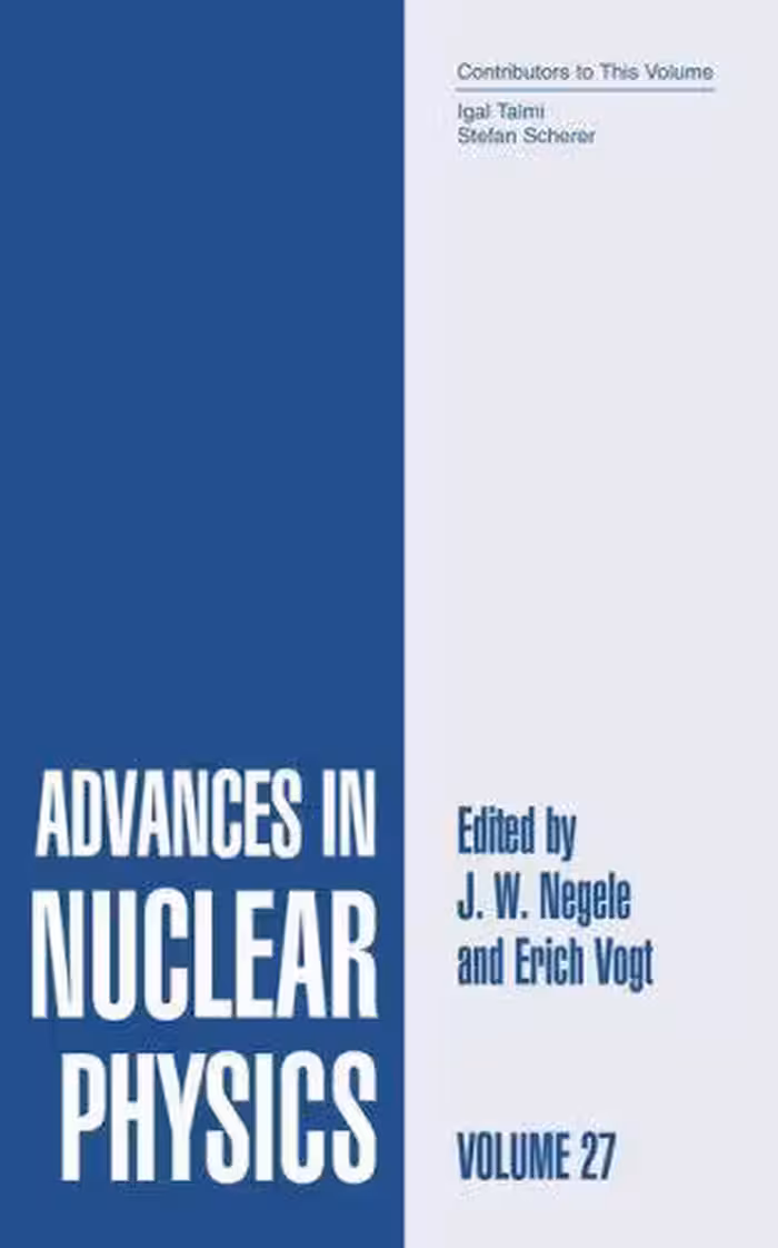خرید و دانلود نسخه کامل کتاب Advances in Nuclear Physics
