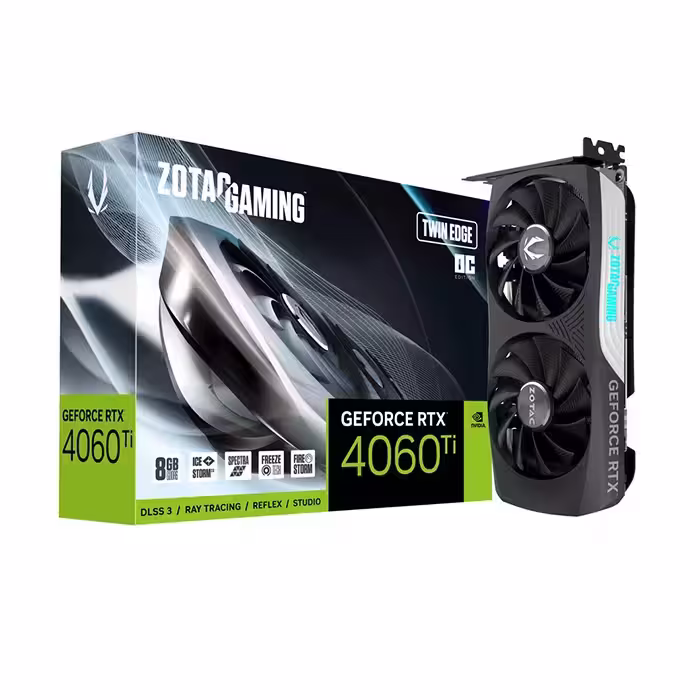کارت گرافیک زوتک GeForce RTX 4060 TI 8GB Twin Edge OC