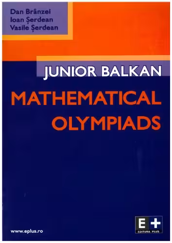خرید و دانلود نسخه کامل کتاب Junior balkan mathematical olympiads