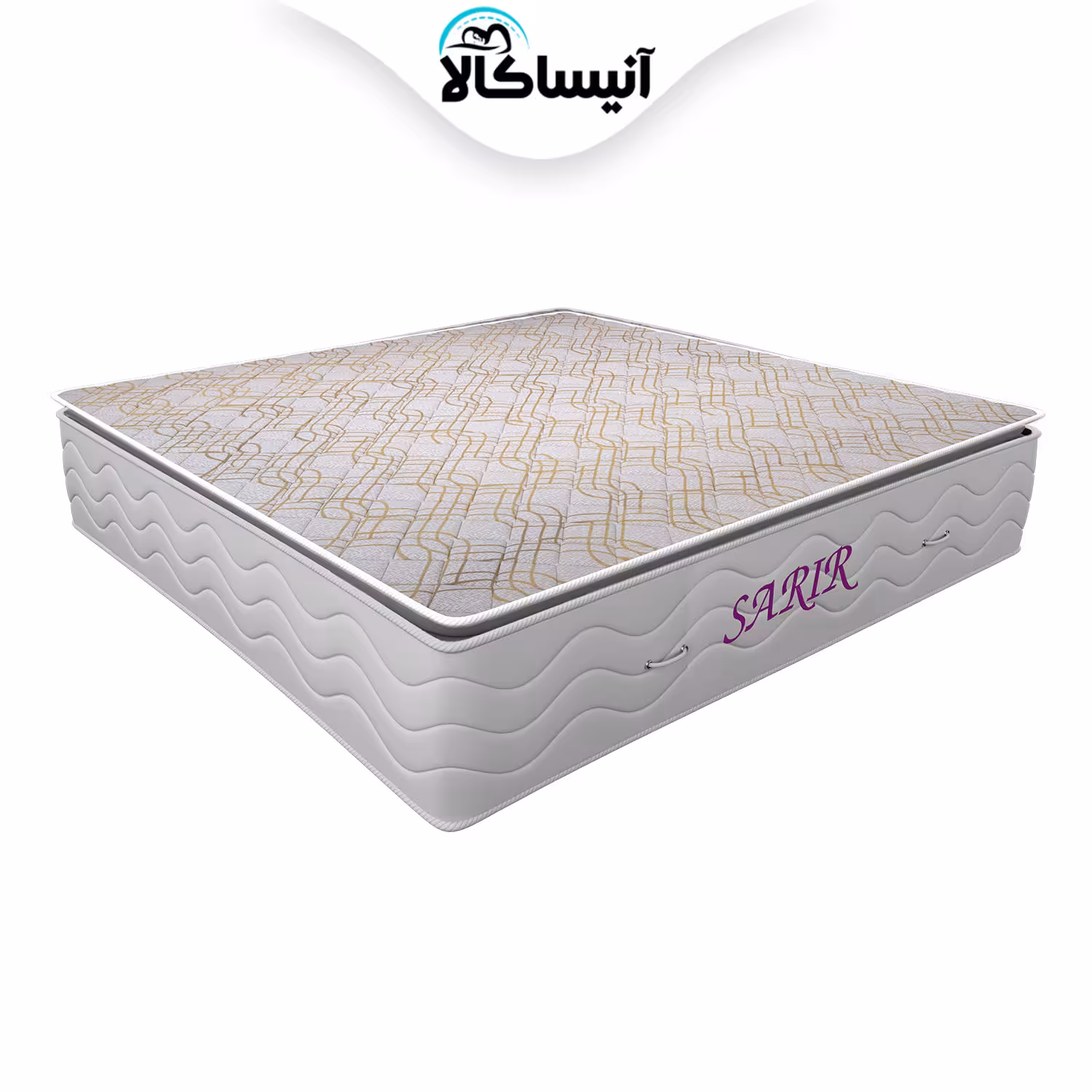تشک دو نفره لمینیک مدل فنری سریر سایز 200 × 180 سانتی متر