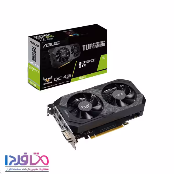 کارت گرافیک ایسوس مدل GTX1650 TUF OC 4GB DRR6 GAMING