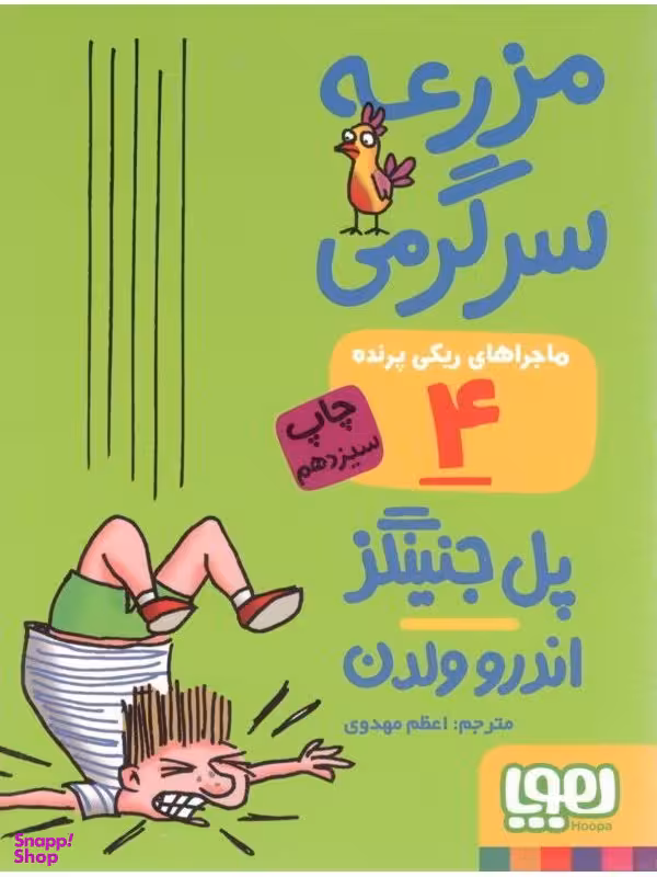 کتاب ماجراهای ریکی پرنده 4 (مزرعه سرگرمی) اثر پل جنینگز و اندرو ولدن انتشارات هوپا