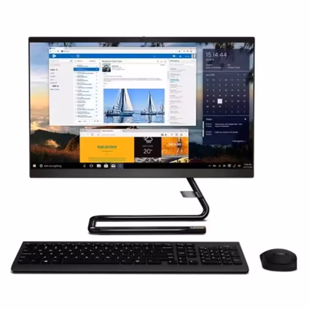 کامپیوتر All in one لنوو 24 اینچ مدل A3 i5 1155 8GB 1TB 128ssd 2g %