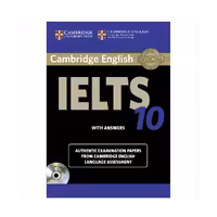 کتاب Cambridge IELTS 10 CD دورنگ