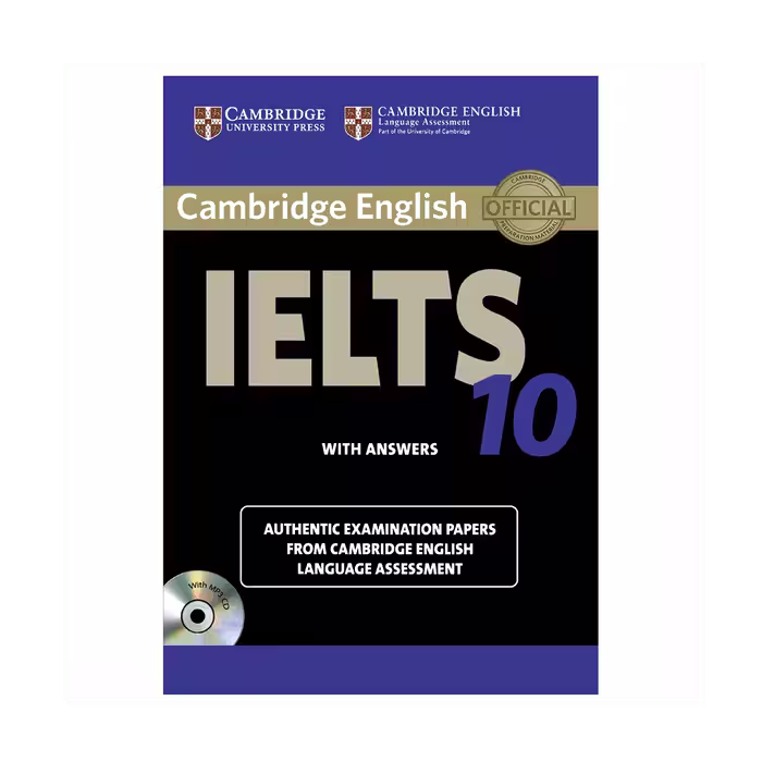 کتاب Cambridge IELTS 10 CD دورنگ