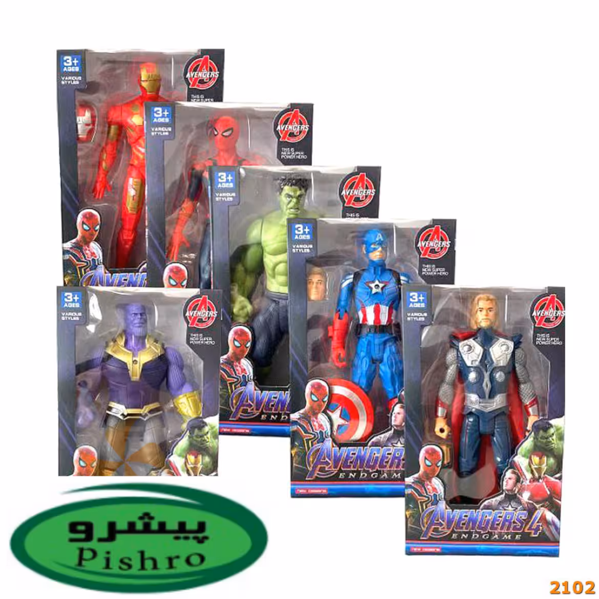 شخصیت اونجرز 6مدل