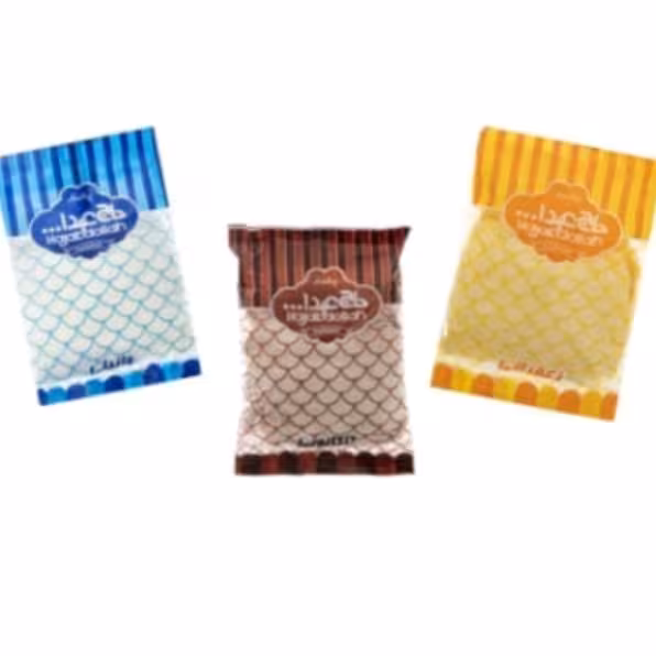 پشمک وانیلی ، کاکایو یی، زعفرانی  ( 3نوع باهم ) 