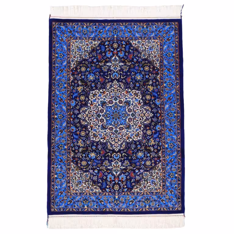 فرش دستبافت دو و نیم متری مدل اصفهان کد 4031041