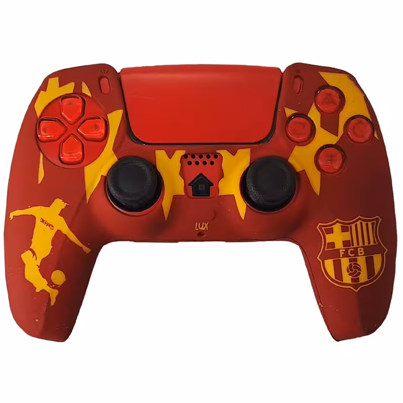 روکش دسته PS5 طرح بارسلونا FCB