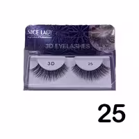 مژه جفتی 3D نایس لیدی شماره 25