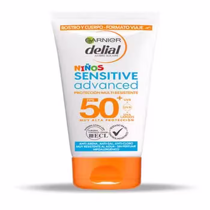 کرم ضد آفتاب لهستانی گارنیر Garnier مدل Sensitive Advanced حجم 50 میل