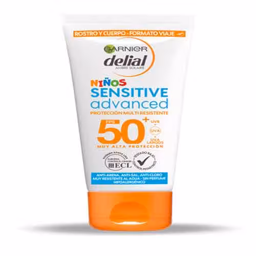 کرم ضد آفتاب لهستانی گارنیر Garnier مدل Sensitive Advanced حجم 50 میل