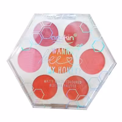 پالت 7 رنگ رژ گونه آرتسکین artskin شماره B