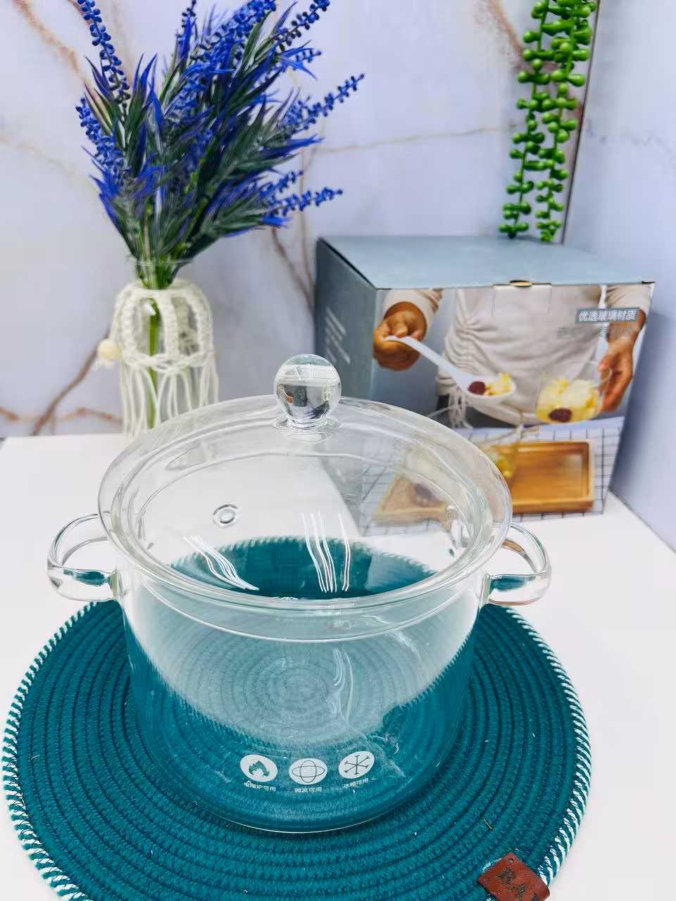 قابلمه پیرکس شعله مستقیم و آنتی شوکnc16-1/9L