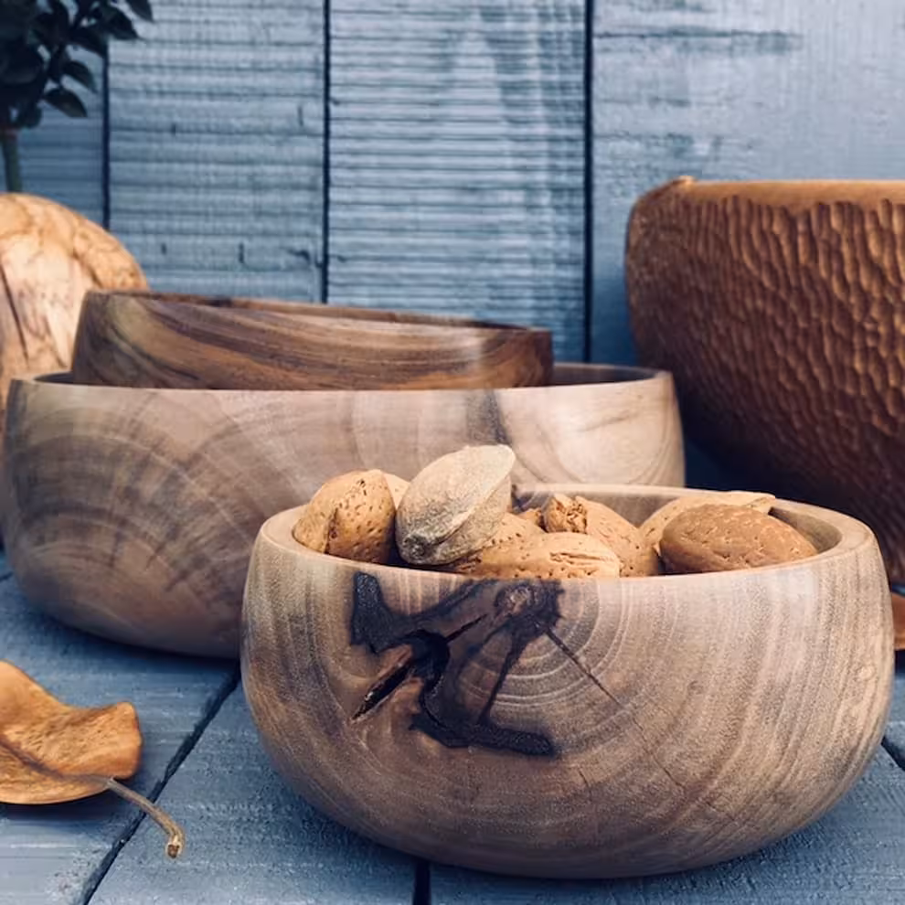 کاسه چوبی پذیرایی کد 565