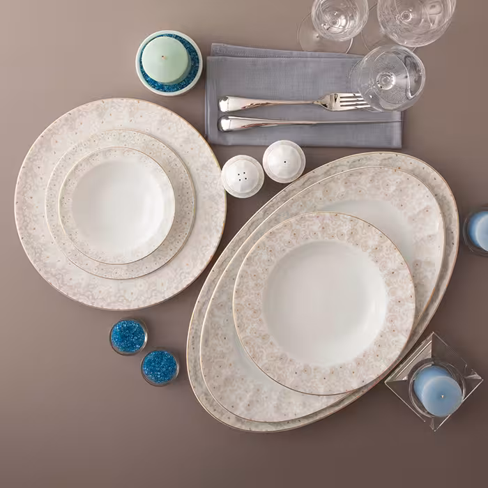 سرویس 103 پارچه 12 نفره طرح کاررا گلد