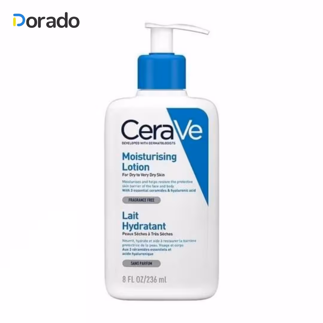 لوسیون آبرسان و مرطوب کننده پوست خشک سراوی 236 میل