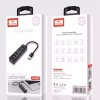 هاب 4 پورت Type-C ارلدام ET-HUB08