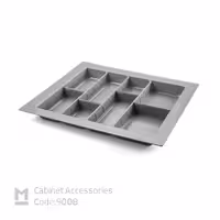 جای قاشق و چنگال ملونی 9008 - یراقینو فروش یراق آلات کابینت و درب
