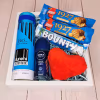 باکس هدیه ولنتاین مردانه کد V808