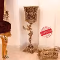 اپادانا  سطل و دستمال برنجی فرشته بلند   9977