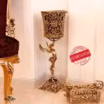 اپادانا  سطل و دستمال برنجی فرشته بلند   9977