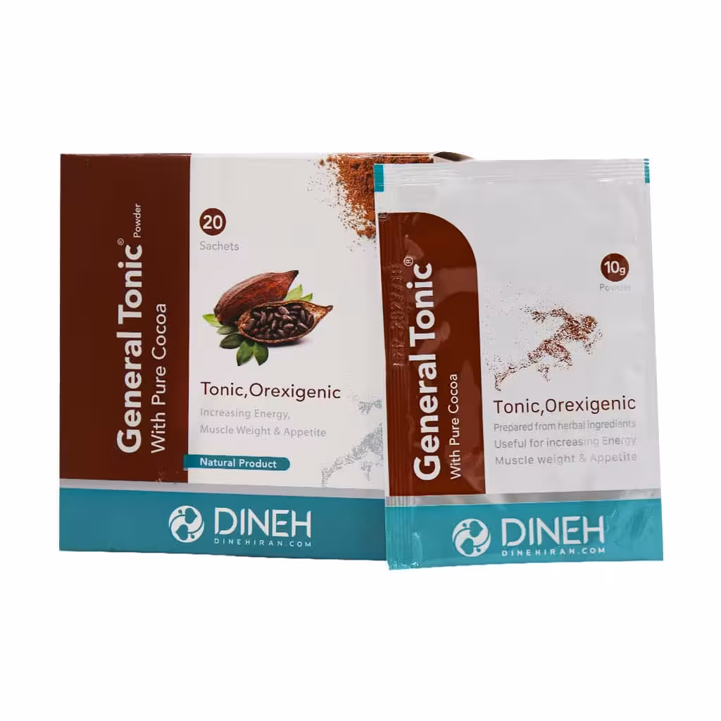 پودر جنرال تونیک دینه 20 ساشه  Dineh General Tonic 20 Sachets