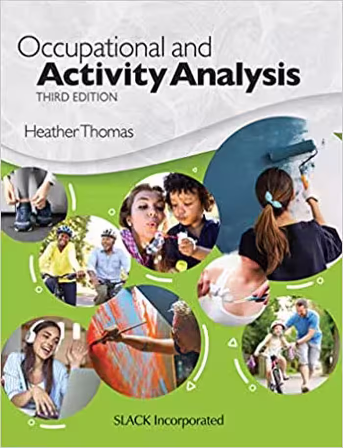 خرید و دانلود نسخه کامل کتاب Occupational and Activity Analysis (3rd Edition) - Orginal Pdf