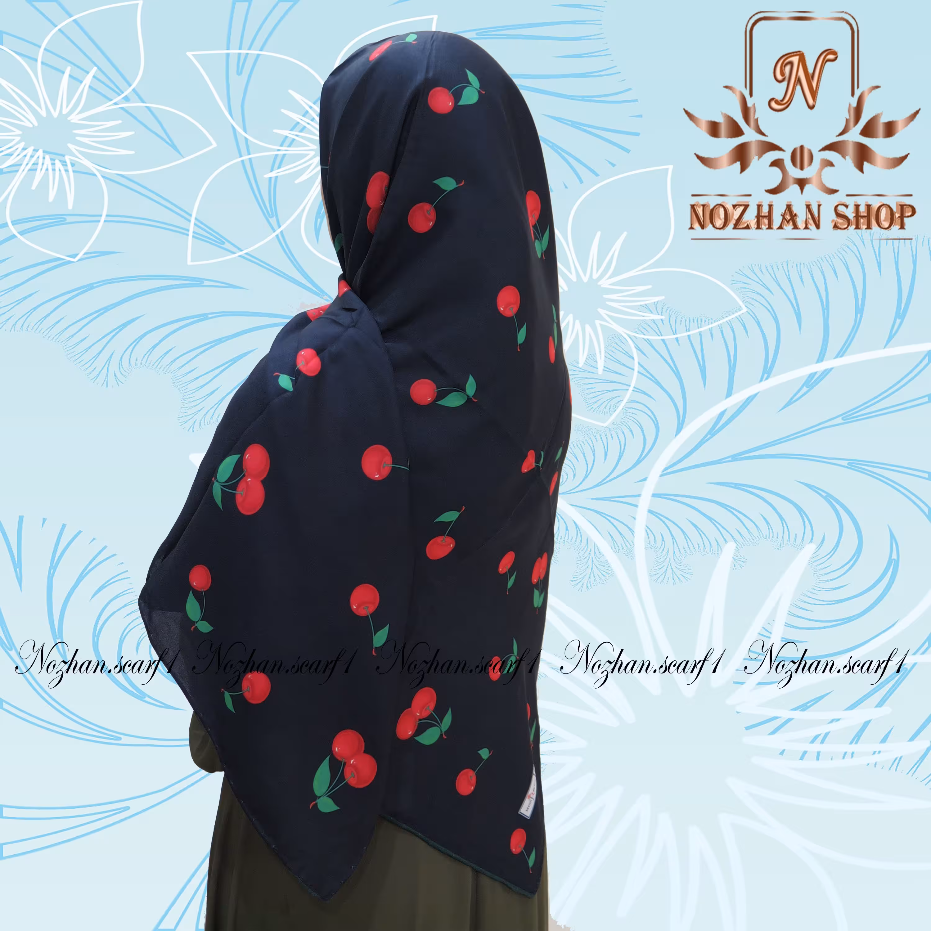 روسری نخی اسلپ (کد222)