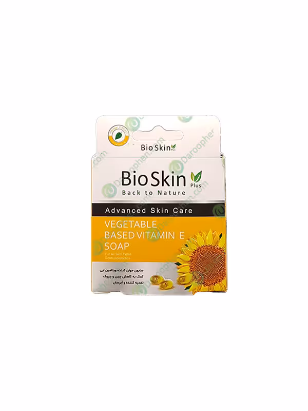 صابون بایو اسکین ویتامین E جوان کننده پوست – Bio Skin Vegetable Based Vitamin E Soap