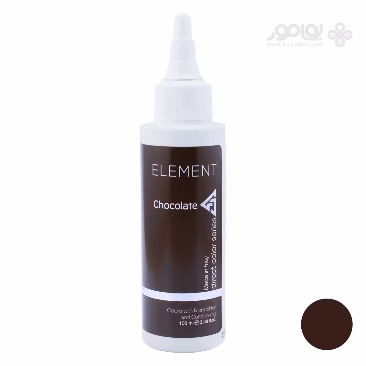 شامپو رنگساژ المنت Element Direct Color رنگ شکلاتی