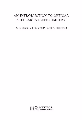 خرید و دانلود نسخه کامل کتاب An Introduction to Optical Stellar Interferometry
