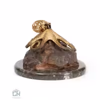 مجسمه برنجی هشت پا مدل 3049019