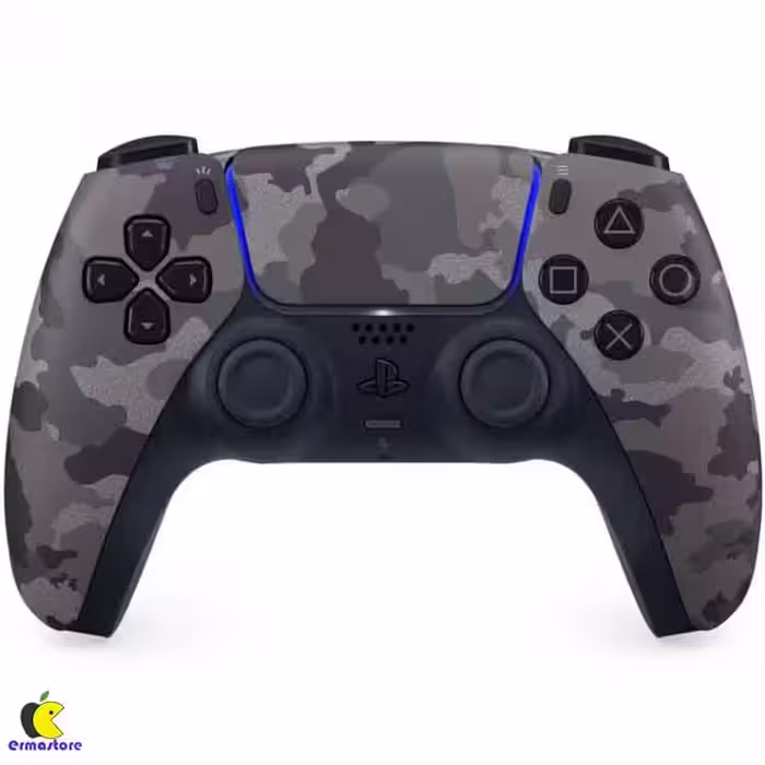 خرید دسته پلی استیشن5  دوال سنس خاکستری ارتشی DualSense - Grey Camouflage